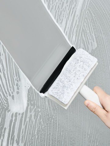 家用玻璃刮水器擦窗戶神器衛生間墻面清潔刷浴室瓷磚刷子清洗工具