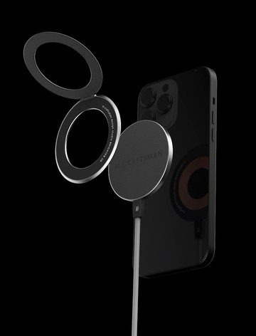 PoweRing磁吸無線充電器連指環支架 (MagSafe) 超薄設計