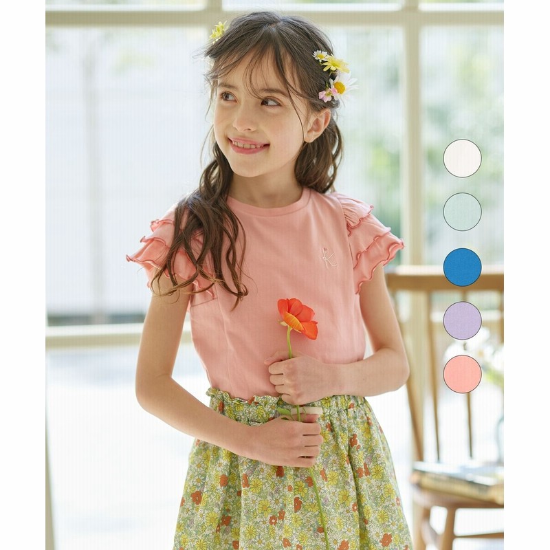 オンワード】 組曲 KIDS>トップス 【150-160cm】メローメロー Tシャツ  