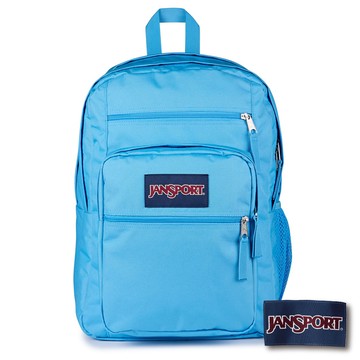 JANSPORT BIG STUDENT 校園系列後背包 -電光藍