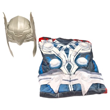 萬聖節男童表演變裝服  雷神索爾 灰黑色  1組