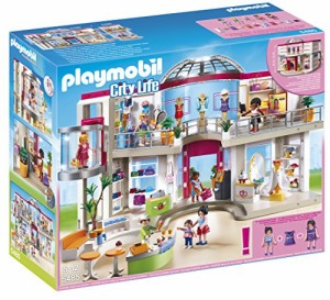 プレイモービル ブロック 組み立て Playmobil Furnished Shopping Mall