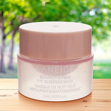 LANEIGE 蘭芝 粉澎潤 膠原 亮眼膜 3ml 眼膜 眼周 眼部保養 眼周護理 保養【好物底家】DS028612