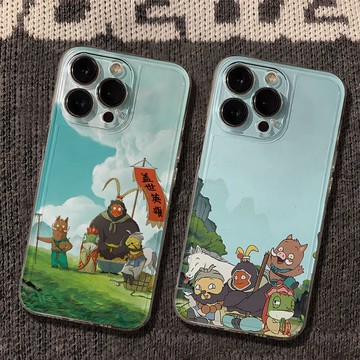 浪浪山小妖怪太空手機殼適用于蘋果16透明iphone14保護殼15 z8081
