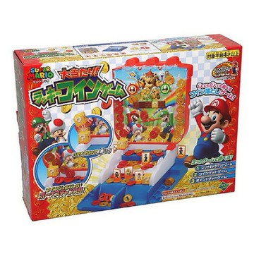 快速出貨【EPOCH】瑪利歐幸運金幣遊戲機 SUPER MARIO 桌遊 同樂 派對 親子