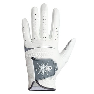 GOuft 男性用蜘蛛網機能高爾夫手套  灰色  1入  左手用