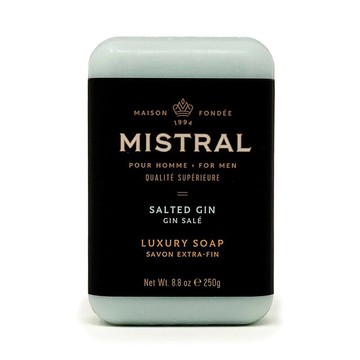 【紳士用品專賣】美國 Mistral - 海風琴酒 紳士香氛皂（Salted Gin）