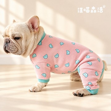 【汪喵森活－優惠出清💲】 熊熊打底衣 保暖加絨 秋冬服飾 狗衣服 雪納瑞 西高地 比熊 柯基 法鬥 柴犬 英鬥 巴哥
