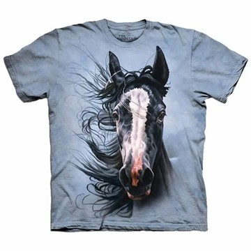 『摩達客』(現貨) 美國進口【The Mountain】自然純棉系列 追擊暴風馬 T恤