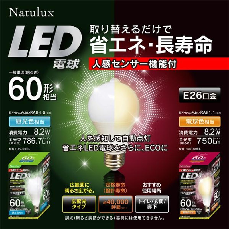 LED電球 LDA8L-G KU NS パナソニック 口金直径26mm 電球60W形相当 電球