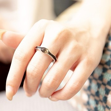 Yolanda  寶石戒指(黑)-新年禮推薦