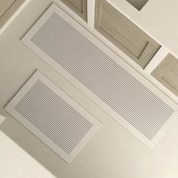 家用廚房地墊日式軟硅膠廚房墊防滑防油套易打理硅藻泥
