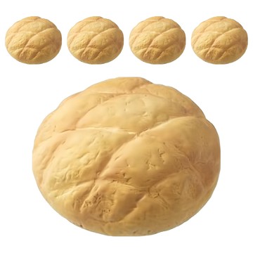 Karari HONESTY珪藻土加濕器-波蘿麵包  5入