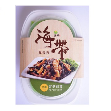 [家速配]蓮廚海帶脆筍肉(全素/每盒200g)