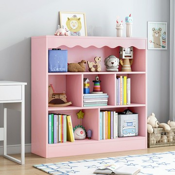 APP下單享點數9% 蔓斯菲爾書架落地式家用收納架大容量省空間儲物架創意學生小書柜