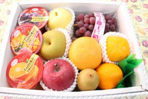 果物　ゼリーセット　お中元　プレゼント　お供え　果物フルーツセット　 水菓子　fruits kudamono  【お見舞い