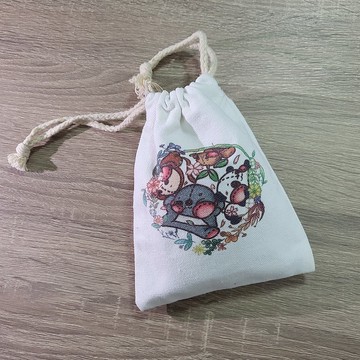 Vipstorey樹熊|花圈主題帆布束口袋