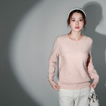 現貨★蕾絲圓領編織花紋上衣(共2色)1028 【NR2227】