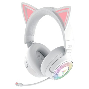 RAZER 雷蛇 Kitty V3 PRO 藍芽頭戴式耳機  RZ04-05170400-R3M1  白色