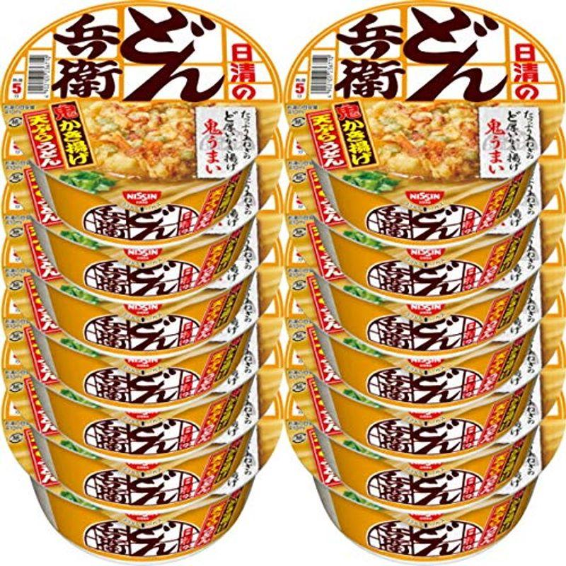 日清 どん兵衛 かき揚げ 天ぷらうどん 12個