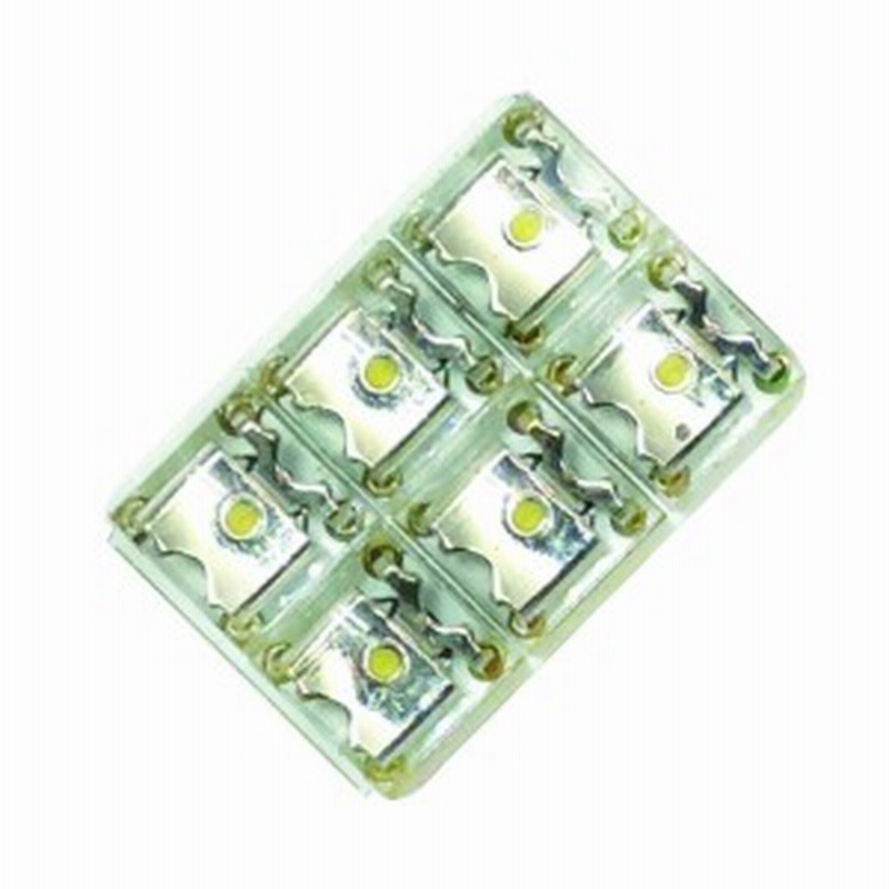 Grx 14 Led 平型 バルブ ホワイト 6灯 Dc12v ハーネス3種類入 車 ライト バルブ Ledライト 通販 Lineポイント最大1 0 Get Lineショッピング