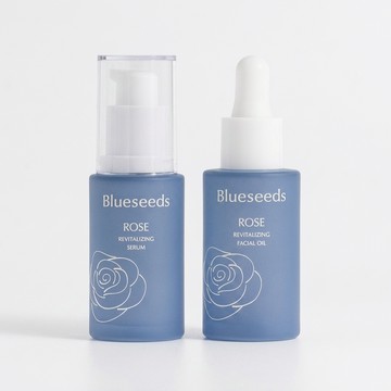 【潤澤雙星】玫瑰精華液30ml + 精油露30ml