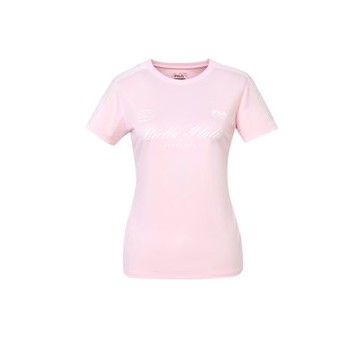 FILA官方直營 女抗UV短袖圓領T恤-粉色 5TEZ-5316-PK