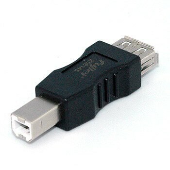 USB 2.0 A母對B公 印表機轉接頭/ USB轉接頭 A母-B公