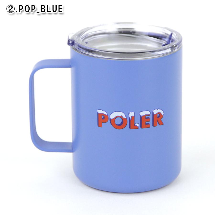 ポーラー マグカップ 正規販売店 POLER アウトドア キャンプマグカップ 蓋つき INSULATED MUG