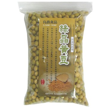 良農綠晶黃豆600g