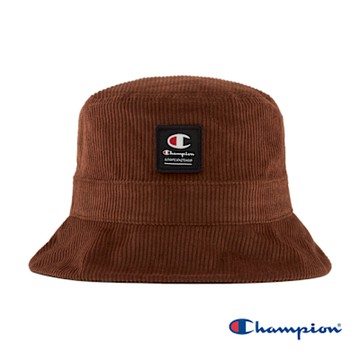 Champion 官方直營-中性款 燈芯絨織標漁夫帽(咖啡)
