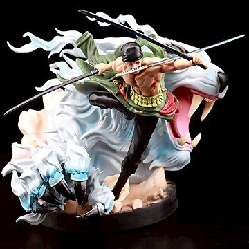 onepiece海賊王索隆手辦GK大型雕像極狩虎模型路飛手辦生日禮物