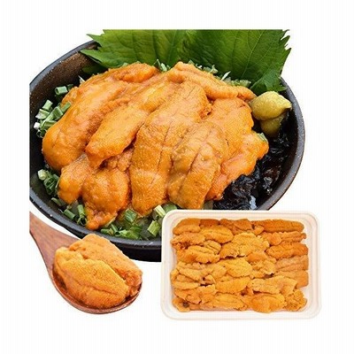 うに １００ｇ １ 天然冷凍生ウニ 刺身雲丹 ミョウバン不使用 無添加 最高級グレードの雲丹 海鮮丼 通販 Lineポイント最大get Lineショッピング