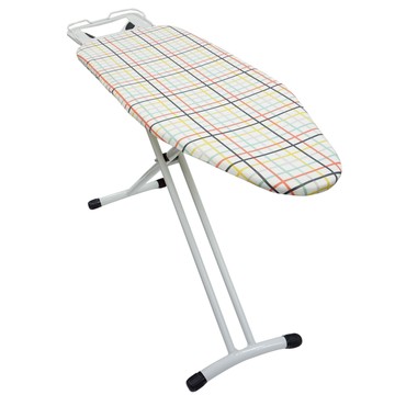 【雙手萬能】36吋七段可調直立透氣式燙衣板 (93cm燙衣板/布面隨機花色/升級加高)