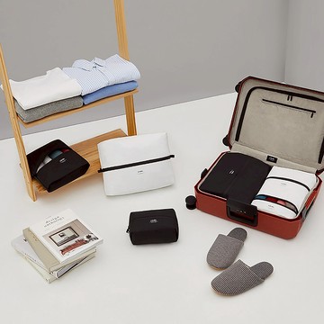 【LOJEL】 Slash/ 衣物收納袋(4入裝) 黑色