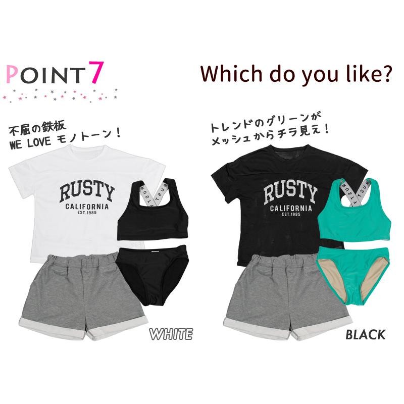 20%off SALE! RUSTY ラスティ ジュニア 水着 女の子 キッズ 小学生