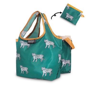 【murmur】3way餐餐袋｜石虎（綠 ）_廠商直送