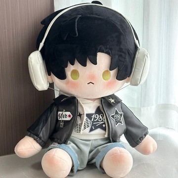臺灣出貨  40cm棉花娃娃衣服 40cm娃衣 爵士dj服一番坐姿娃衣 20cm公仔玩偶可愛休閒裝娃娃換裝 20cm娃衣