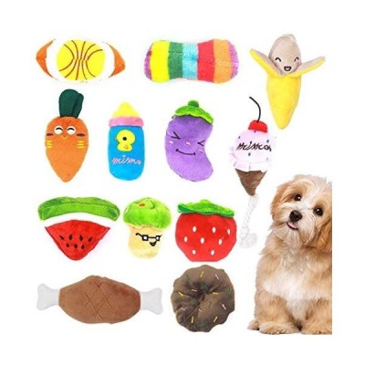 Yiteng 犬おもちゃ ペット用品 音が出る 噛む玩具 ぬいぐるみ 運動不足 ストレス解消 清潔安全 耐久性 可愛い 小中型犬用 洗える 12点セッ 通販 Lineポイント最大get Lineショッピング
