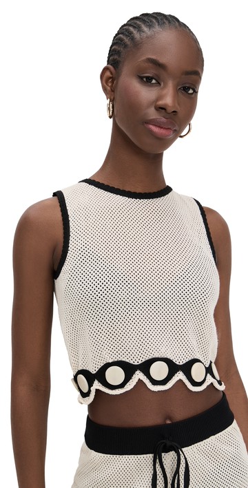 Azulu Rocio Top Ivory S