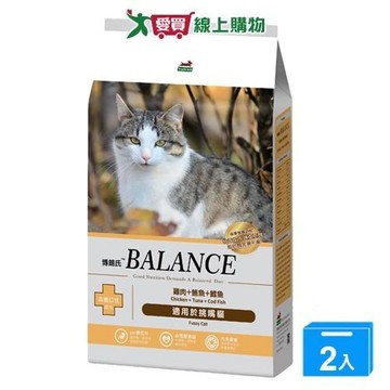 博朗氏-挑嘴貓貓糧1.5KG【兩入組】【愛買】