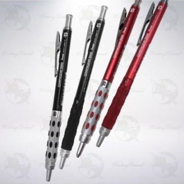 日本Pentel GRAPHGEAR 1000 西日本限定版製圖自動鉛筆(漆黑/紅蓮)推薦