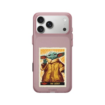 iPhone 17 Pro Max Clear (相機按鈕) 晶醺玫 - Star Wars - The Mandalorian - 曼達洛人 - 古古海報