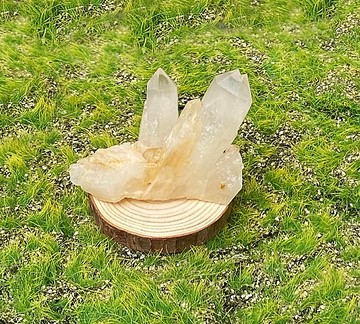 天然原礦雙生白水晶簇 開運 可消磁手鍊 快速出貨 入厝禮物