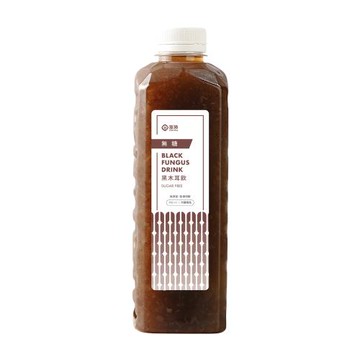 【澎沛古溜】無糖高品質黨蔘黃耆枸杞紅棗自然農法養生黑木耳露 (900CC)