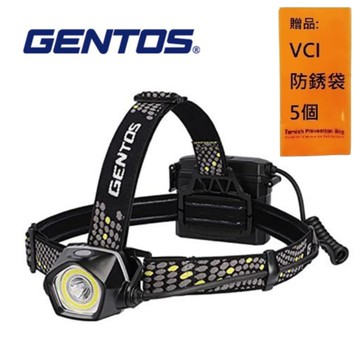【Gentos】DIO遠距+廣範圍頭燈- 400流明 IP64 DI-H134HD COB 高亮度模式: 200流明 -15小時 19公尺