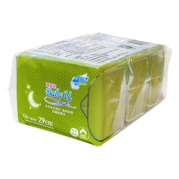 寶貝妮 Baby U 草本精華超薄潔翼衛生棉 29cm  30片  1包