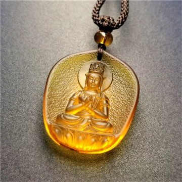 MoonDy 辟邪項鏈 吊墜 保平安 208 小禮物 琉璃項鍊 飾品 馬生肖守護神 首飾