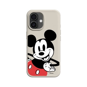 iPhone 16 SolidX 貝殼灰 - 迪士尼-米奇 Mickey - Look at the camera-米奇
