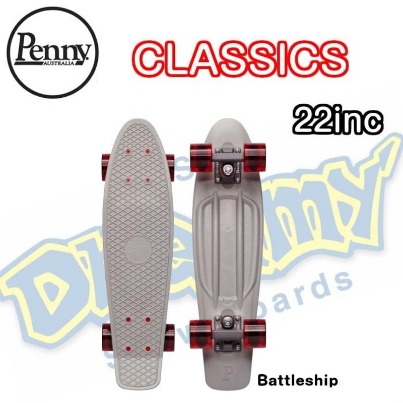 Penny SkateBoard ペニー 22インチ 0PCL4 CLASSICS BATTLESHIP